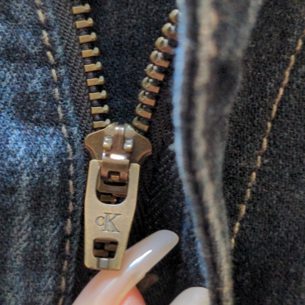 Calvin Klein Jean Skirt - Picture 8 of 14